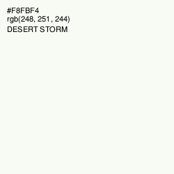 #F8FBF4 - Desert Storm Color Image